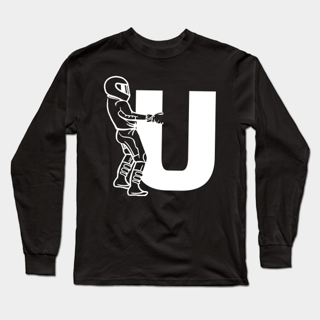 F-U Motorcycle Lovers Long Sleeve T-Shirt by EduardjoxgJoxgkozlov